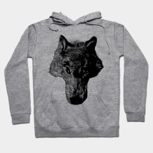 Head coyote Hoodie